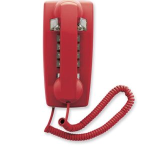 SCITEC 25403 Emergency 2554E Standard Phone - Red - 1 x Phone Line