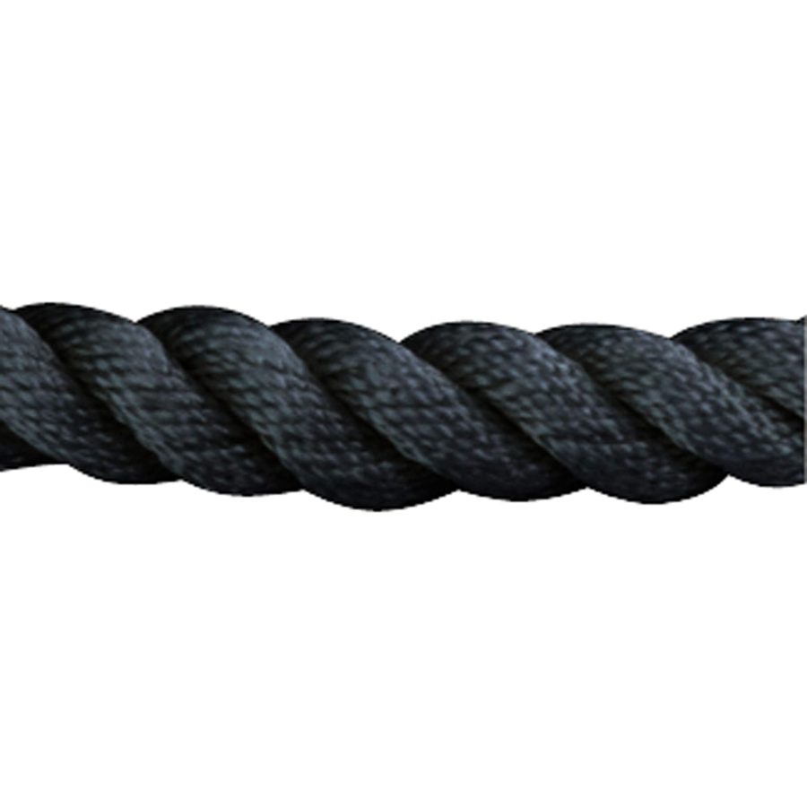 SEA-DOG 301110015BK-1 Twisted Nylon Dock Line - 3/8 INCH x 15, Black