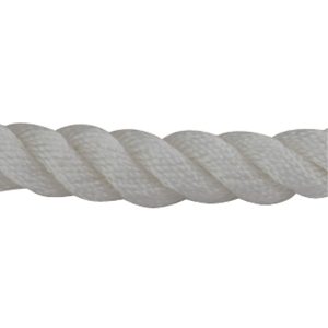 SEA-DOG 301110020WH-1 Twisted Nylon Dock Line - 3/8 INCH x 20, White