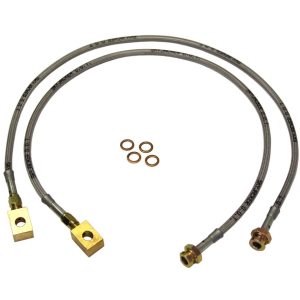 SKYJACKER FBL19 6 INCH- 8 INCH Stainless Steel Brake Line - Pair