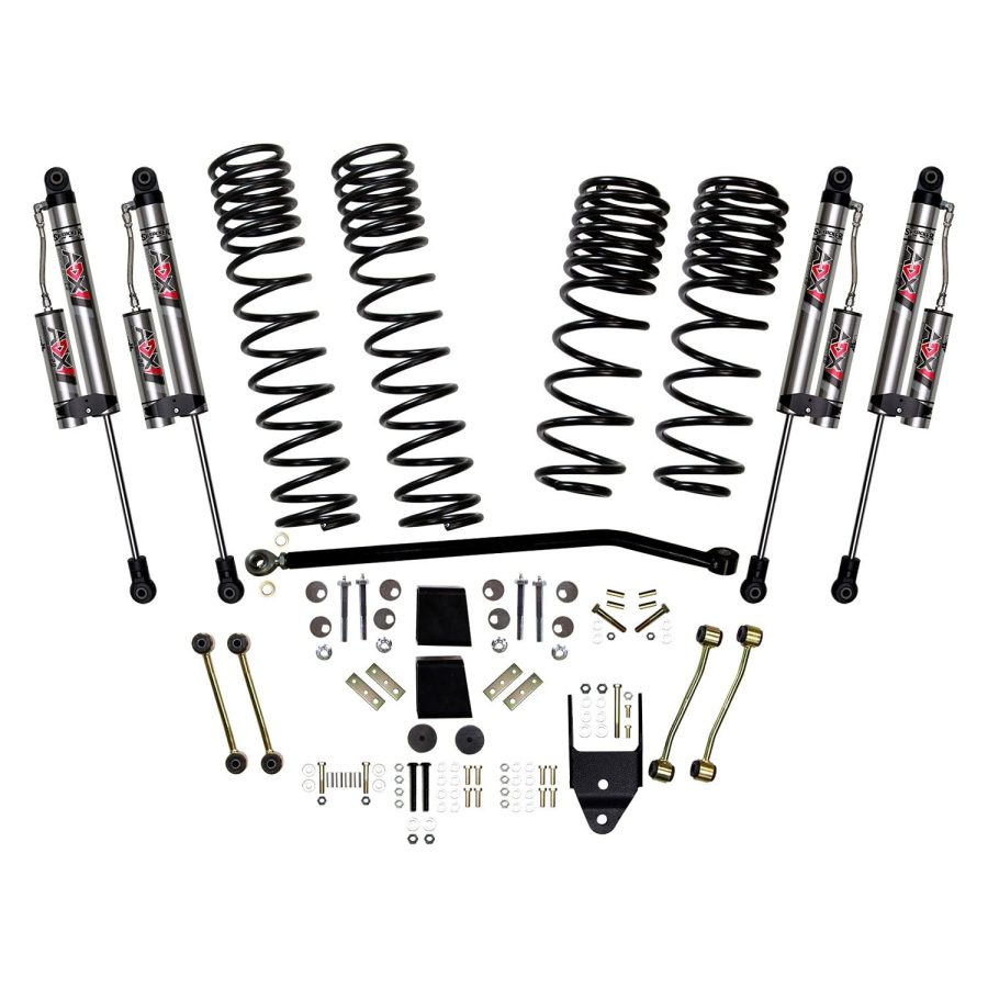 SKYJACKER JL40BKXLTD 4 INCH Dual Rate Front And Rear Long-Travel Coil Spring Lift Kit