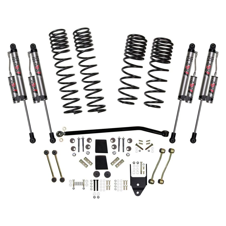 SKYJACKER JL40RBKXLTD 4 INCH Dual Rate Front And Rear Long-Travel Coil Spring Lift Kit