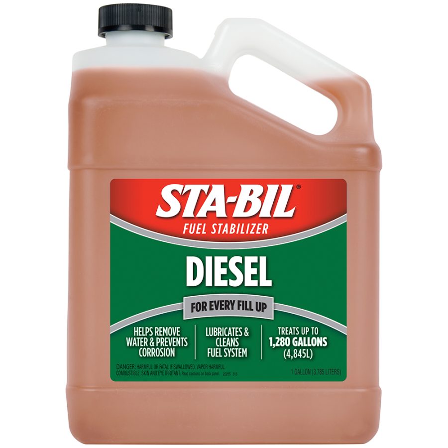 STA-BIL 22255CASE DIESEL FORMULA FUEL STABILIZER & PERFORMANCE IMPROVER - 1 GALLON (CASE OF 4)