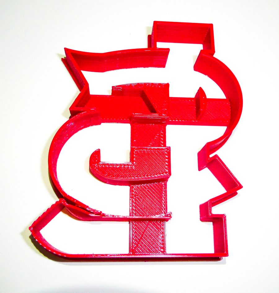 STL St Louis Cardinals Baseball Sports Cookie Cutter Made in USA PR2089