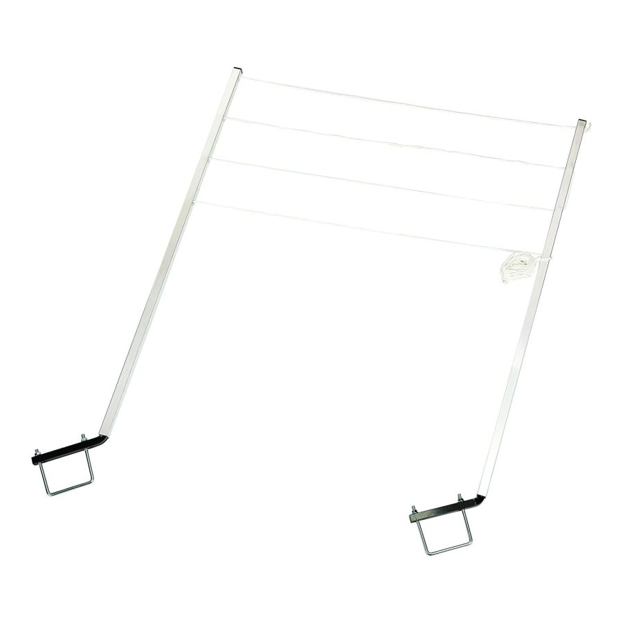 STROMBER CL-100 48 INCH Long Aluminum Bumper Mount Versatile Clothes Line