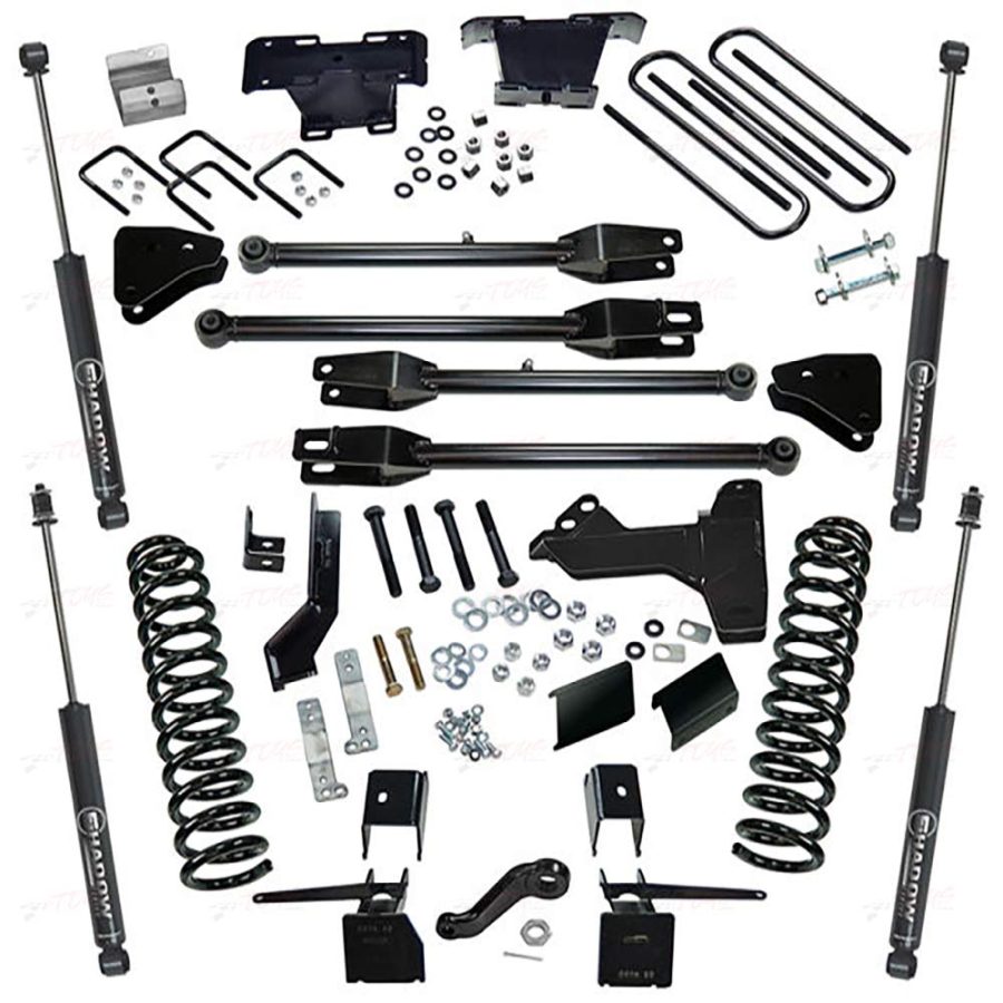 SUPERLIFT 9095 Front And Rear Shock Absorbers Lift Kit Component Box