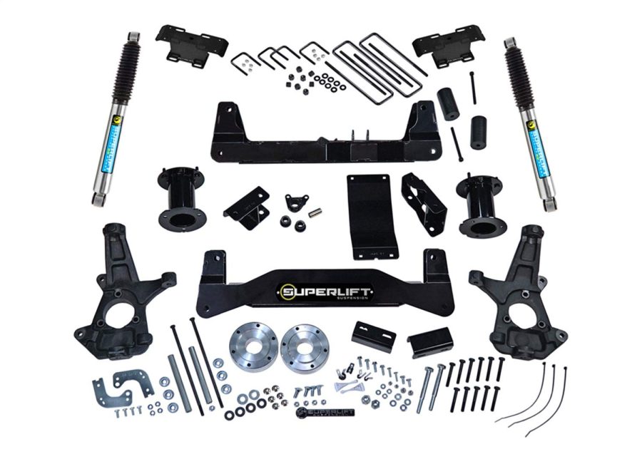 SUPERLIFT K161B 6.5 INCH Lift Kit for Chevy Silverado/GMC Sierra | Complete Lift Kit with Rear Bilstein 5100 Series Shocks Fits 2014-2019 Chevrolet Silverado 1500/GMC Sierra 1500 Legacy Body Style