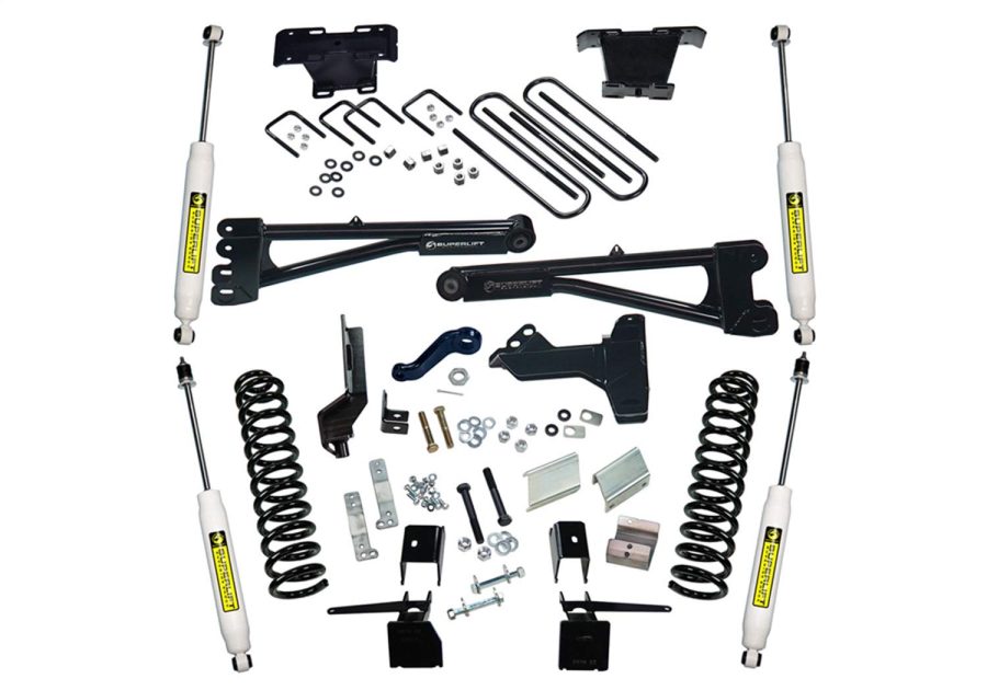 SUPERLIFT K169 6 INCH Lift Kit for Ford F-250/F-350 | Complete Lift Kit with Front & Rear Shadow Series Shocks and Replacement Radius Arms Fits 2017-2022 Ford F-250 / F-350 4WD