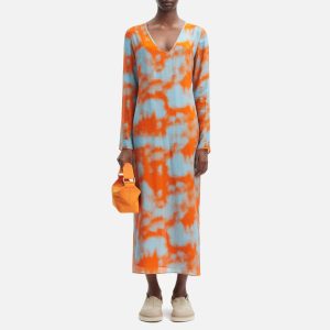 Samsøe Samsøe Alina Tie-Dye Chiffon Dress - S