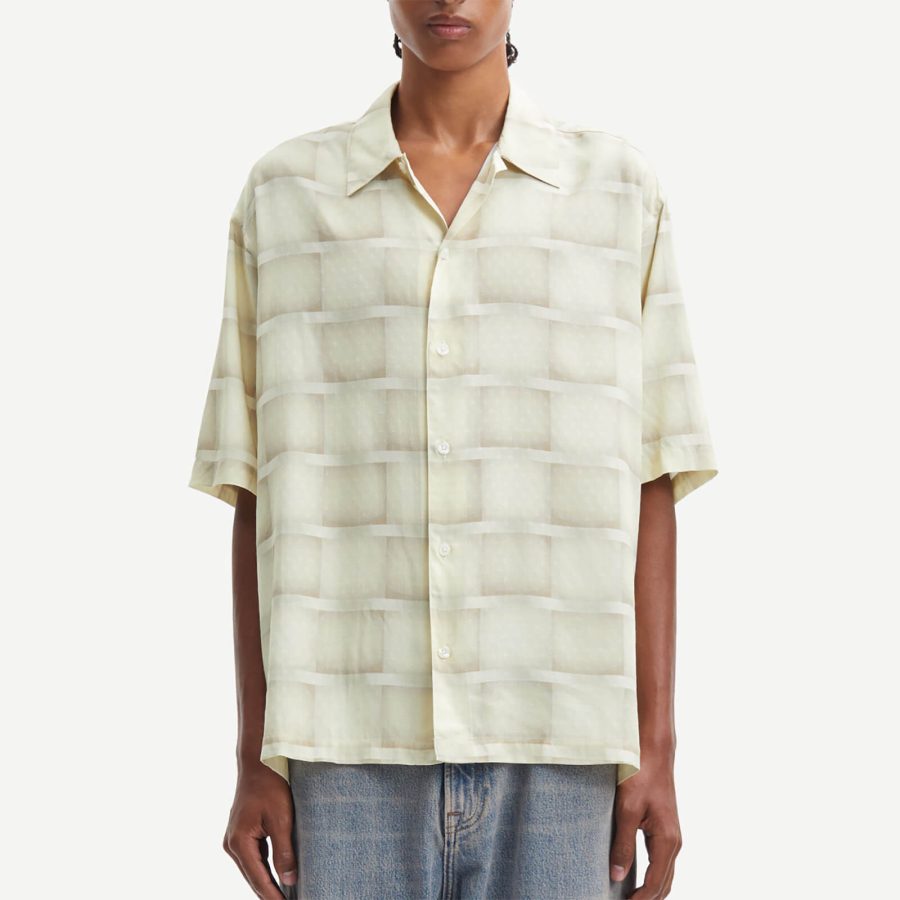 Samsøe Samsøe Ayo X Woven Short Sleeved Shirt - M