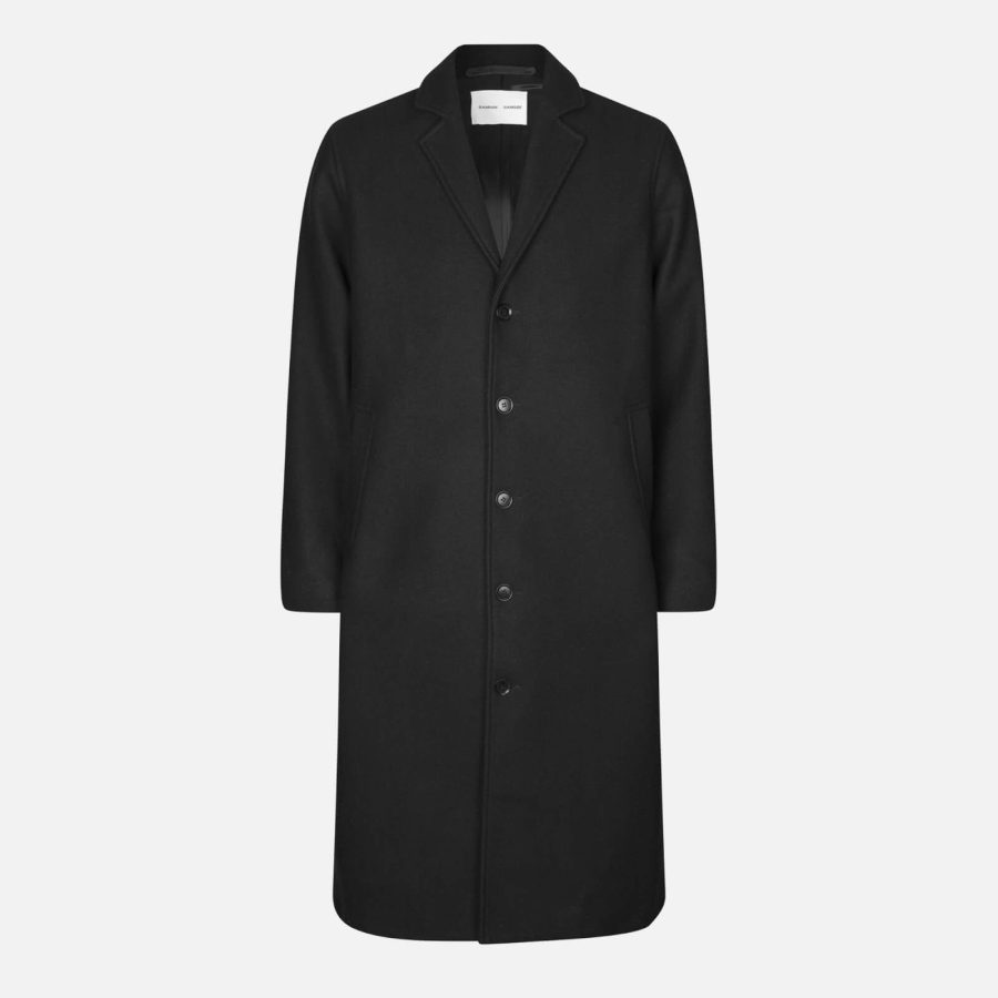 Samsøe Samsøe Tesfa Wool-Blend Coat - S