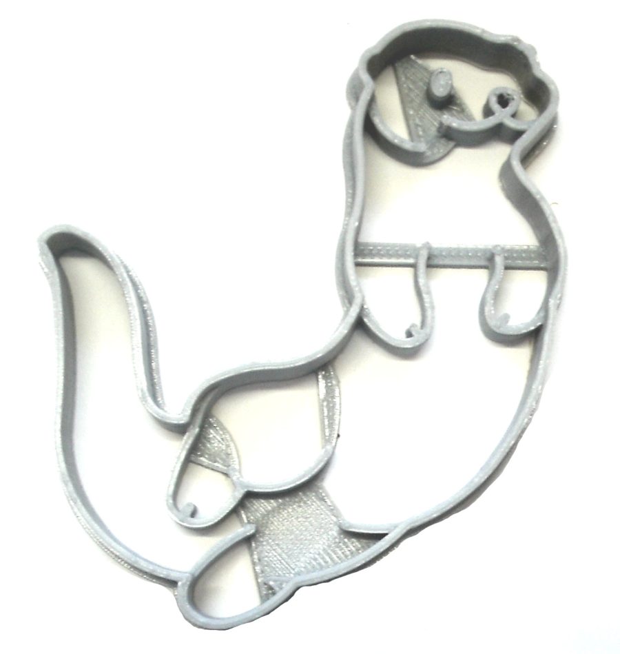 Sea Otter Water Weasel Marine Mammal Swimming Ocean Cookie Cutter USA PR2359