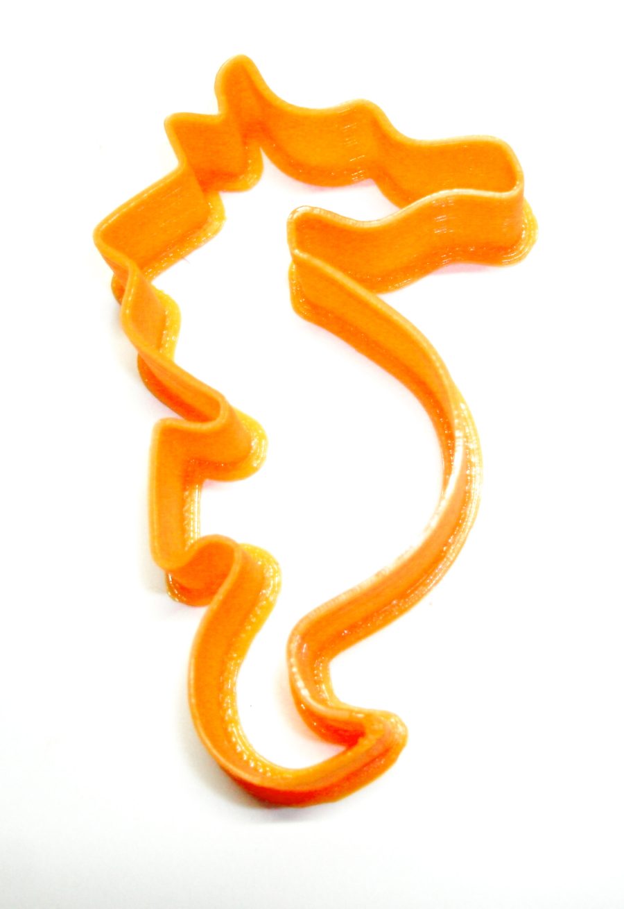 Seahorse Sea Horse Ocean Marine Fish Cookie Cutter 3D Printed USA PR559