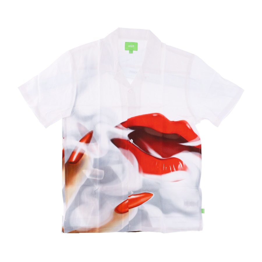 Seductive Resort Men's Short Sleeve Shirt Top White