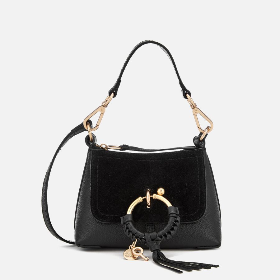 See By Chloé Joan Leather and Suede Mini Crossbody Bag