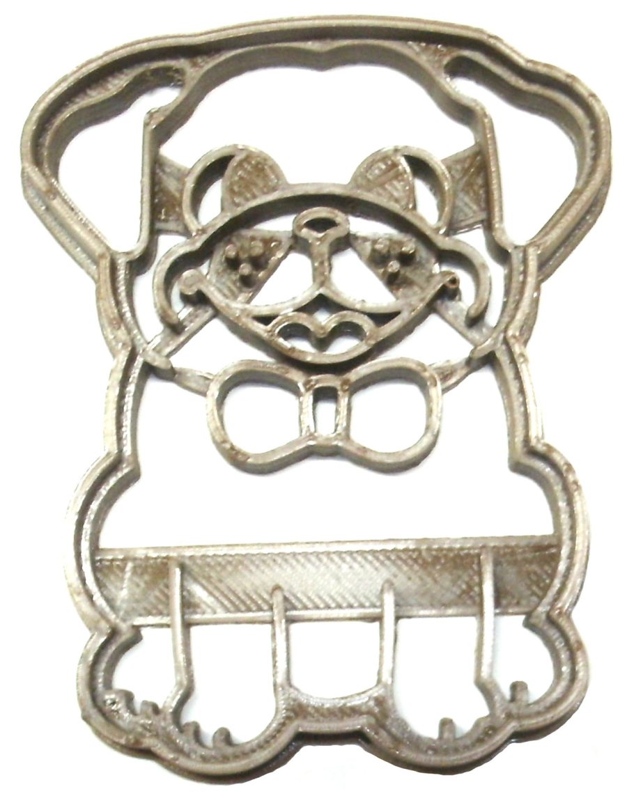 Sitting Pug Dog Breed Animal Pet Puppy Adoption Rescue Cookie Cutter USA PR2361