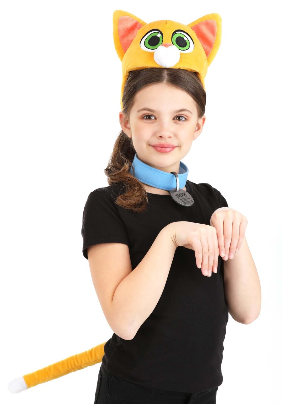 Sox Face Plush Headband, Collar, & Tail Accessory Kit