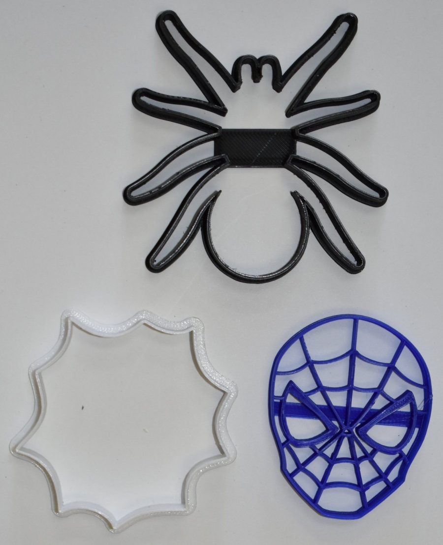 Spiderman Spider Man Superhero Marvel Set Of 3 Cookie Cutters USA PR1060