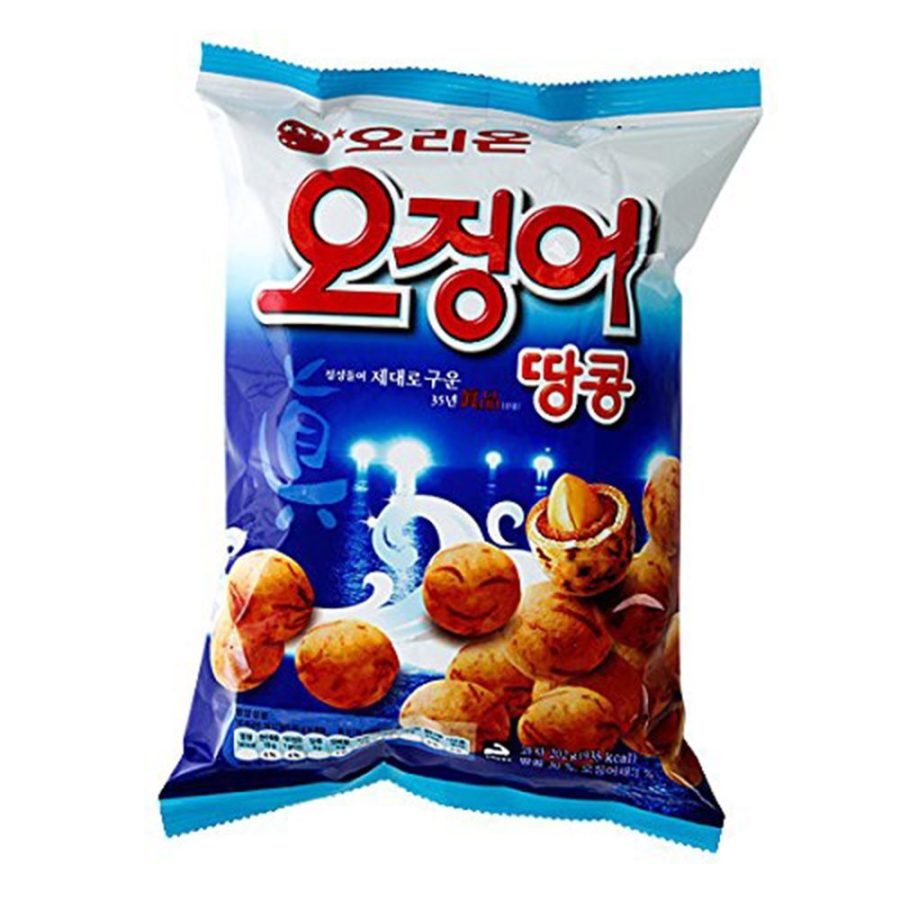 Squid Snack Peanut Ball 98g (Pack of 10)