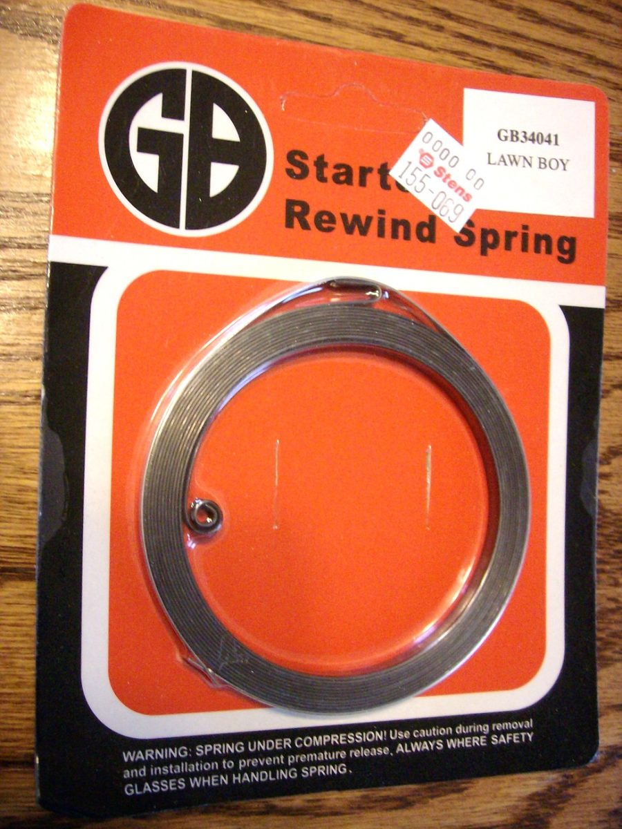 Starter Spring fits Lawn Boy D100, F100, 604257