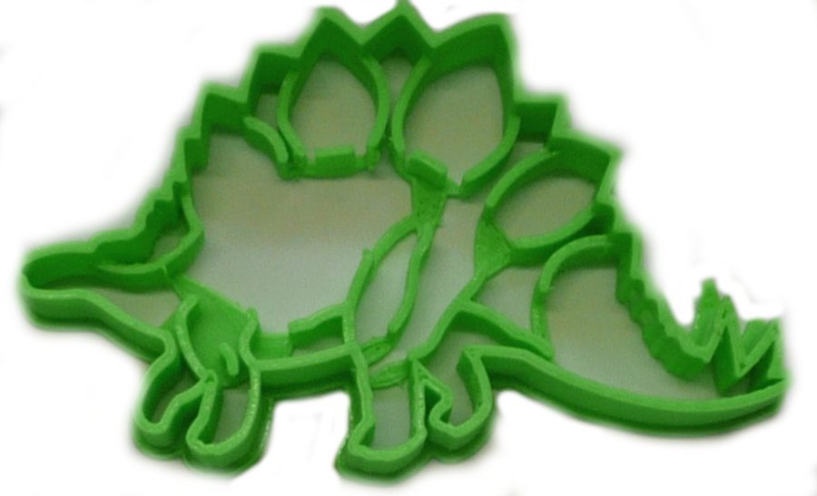 Stegosaurus Detailed Dinosaur Stego Dino Jurassic Cookie Cutter USA PR2398