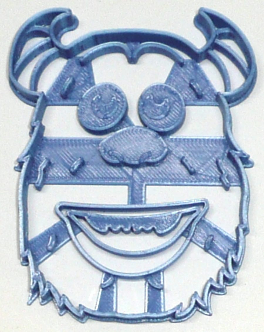 Sulley Sully Detailed Face Monsters Inc Movie Character Cookie Cutter USA PR2922