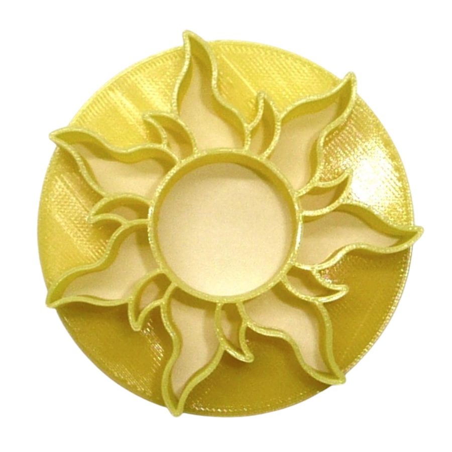 Sun Design Sunshine Concha Cutter Mexican Sweet Bread Stamp Made in USA PR4829