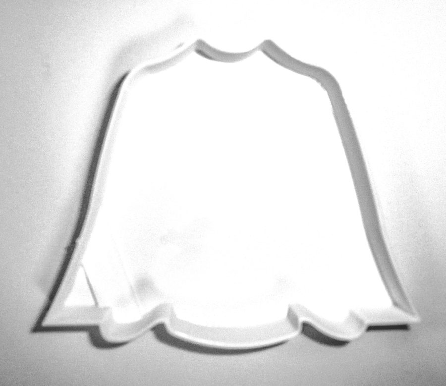 Superhero Cape Supernatural Superhuman Power Cookie Cutter 3D Printed USA PR918