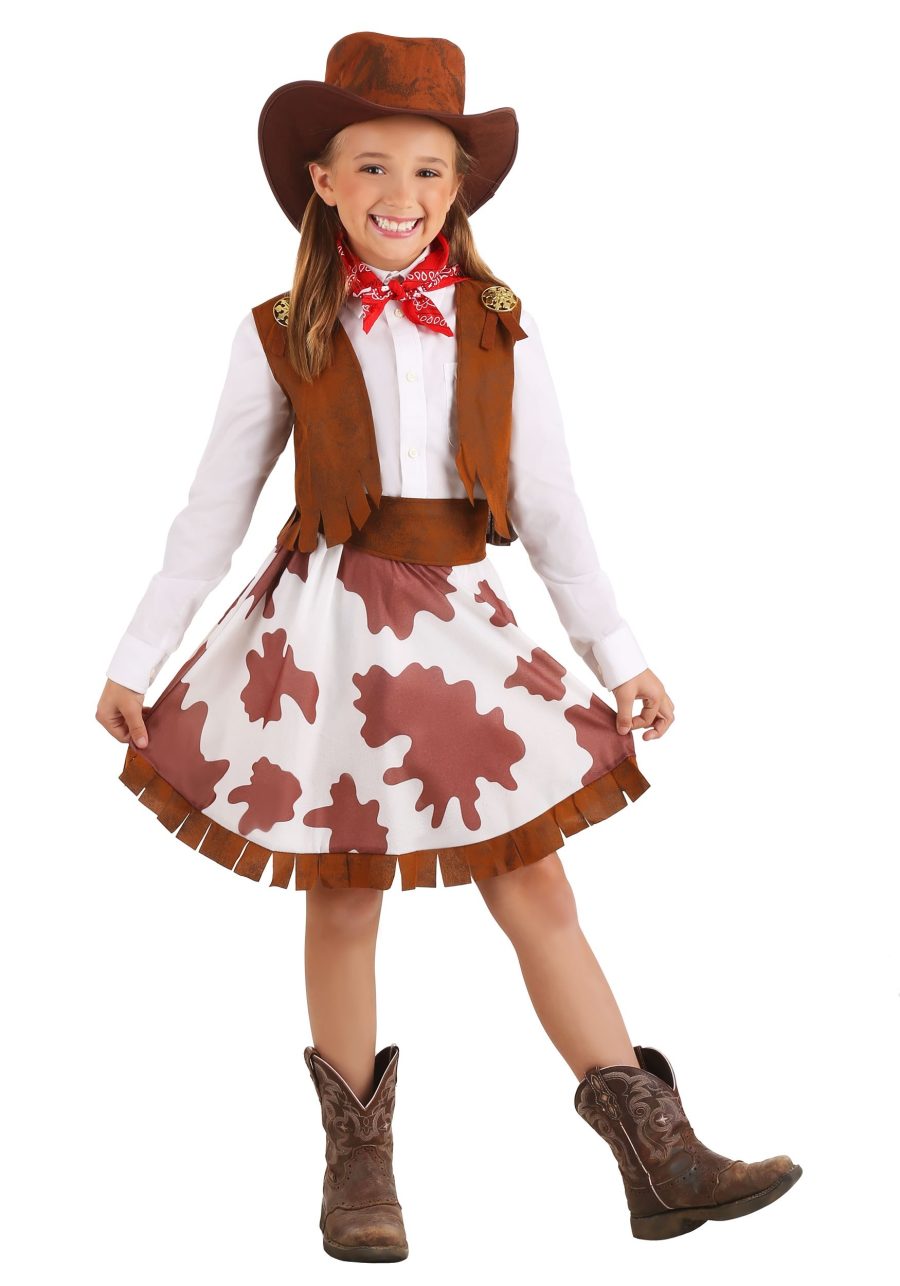 Sweetheart Cowgirl Girls Costume