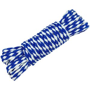 T-H MARINE BE-CO-53461-DP Hollow Braid Polypropylene Utility Line - Blue/White