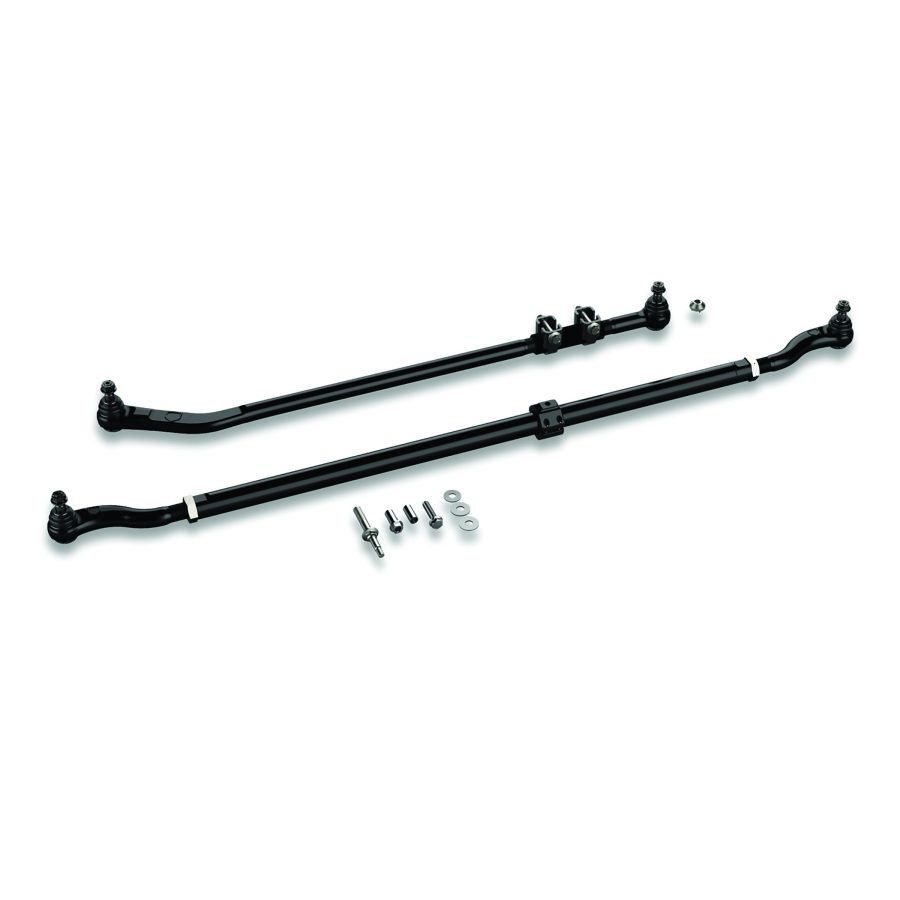 TERAFLEX 1853900 JK HD Tie Rod and Drag Link Kit, Black