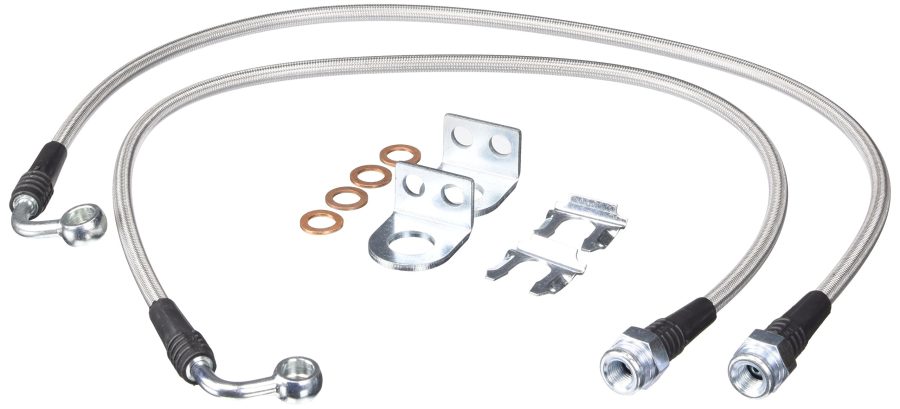 TERAFLEX 4353310 26 INCH Front Brake Line Kit with Hardware