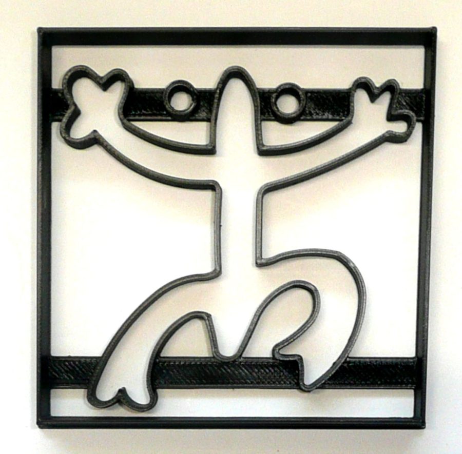 Taino Symbol Coqui Frog Puerto Rican Caribbean Cookie Cutter USA PR3754