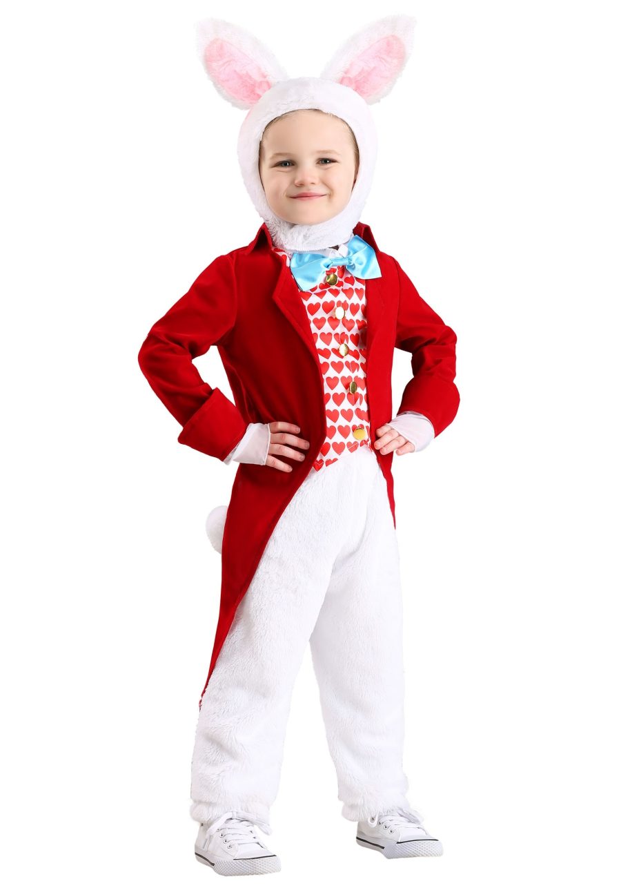 Toddler Dignified White Rabbit Costume