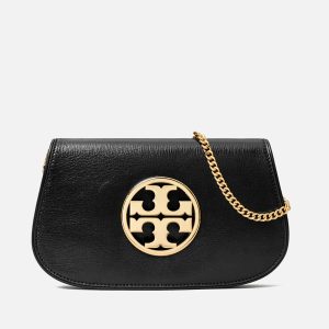 Tory Burch Reva Leather Clutch Bag