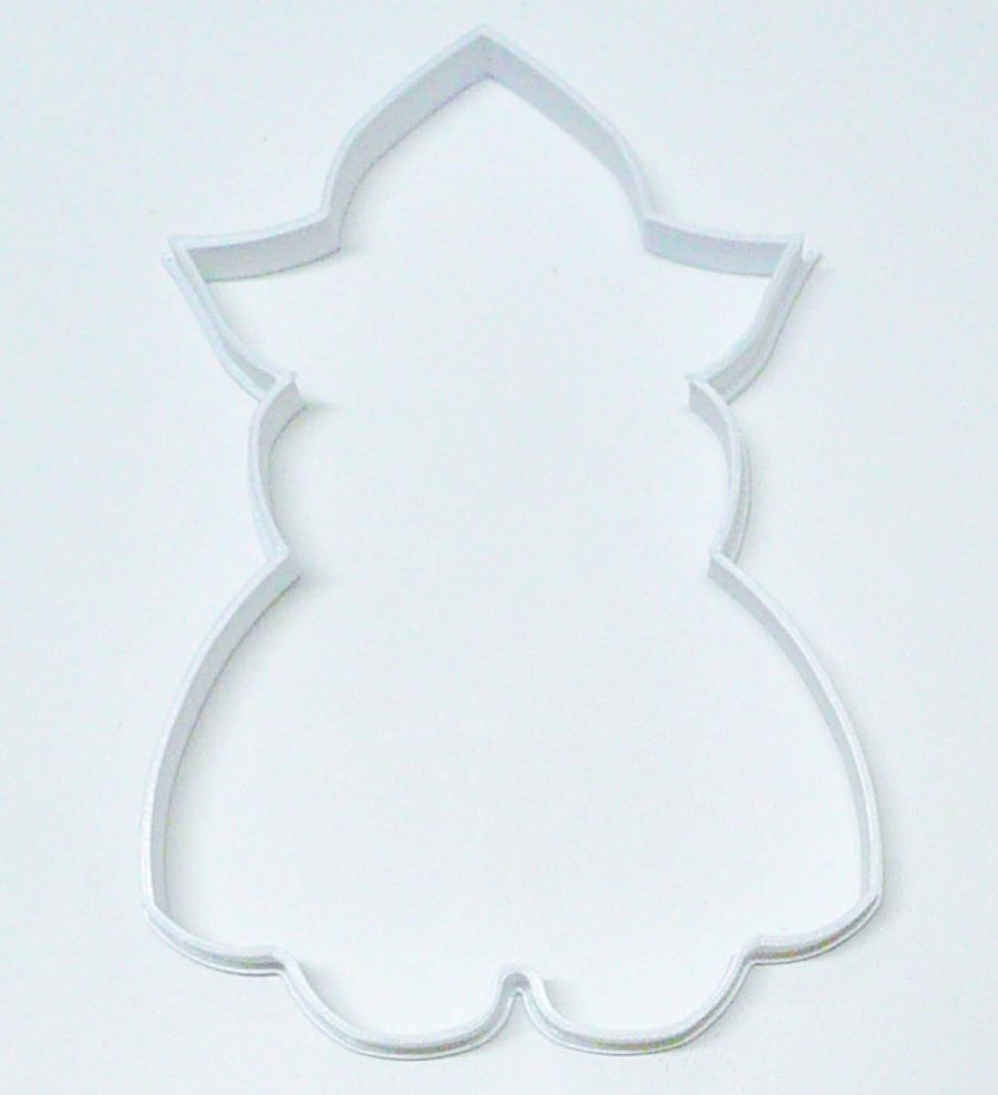 Traditional Dutch Girl Outline Hat Dress Clothing Cookie Cutter USA PR2975