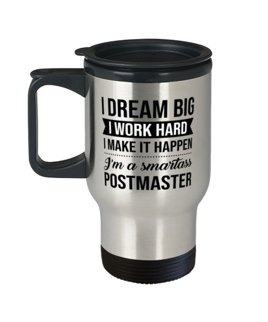 Travel Mug for Postmaster - 14 oz Insulated Coffee Tumbler For Office