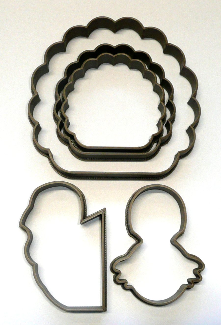 Turkey 5 Piece Set Thanksgiving Holiday Cookie Cutter USA PR2973