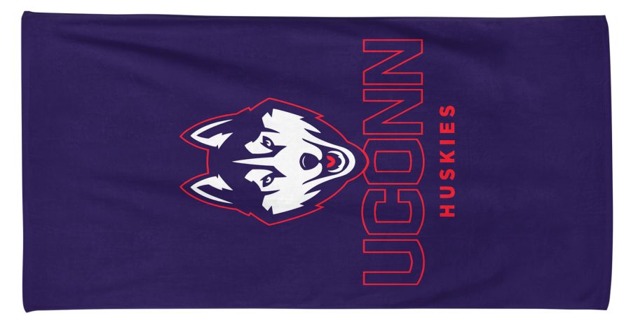 UConn Huskies NCAAF Beach Bath Towel Swimming Pool Holiday Vacation Gift