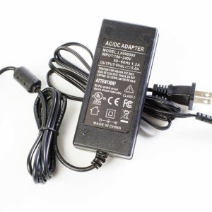 UL LISTED 9V 5A 45W AC adapter 100v-240v 5.5mm x 2.1mm DC plug LEDUPDATES