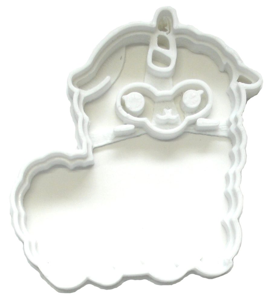 Unicorn Llama Alpaca Animal Fairy Tale Creature Llamacorn Cookie Cutter PR2367