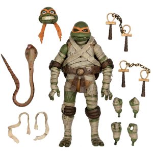 Universal Monsters x TMNT Michelangelo as the Mummy