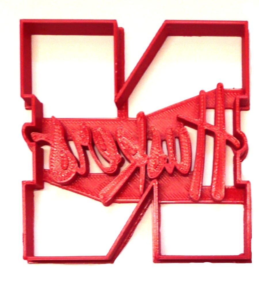 University Of Nebraska Lincoln Cornhuskers Football Cookie Cutter USA PR2603