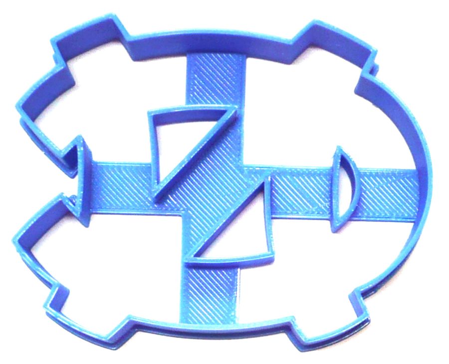 University Of North Carolina NC Letters Tar Heels Cookie Cutter USA PR2454