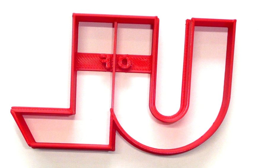 University of Louisville U L Block Letters Cookie Cutter Made in USA PR4151