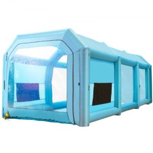 VEVOR 39.4x16.4x13.1ft Inflatable Spray Booth Custom Tent Paint Booth Inflatable