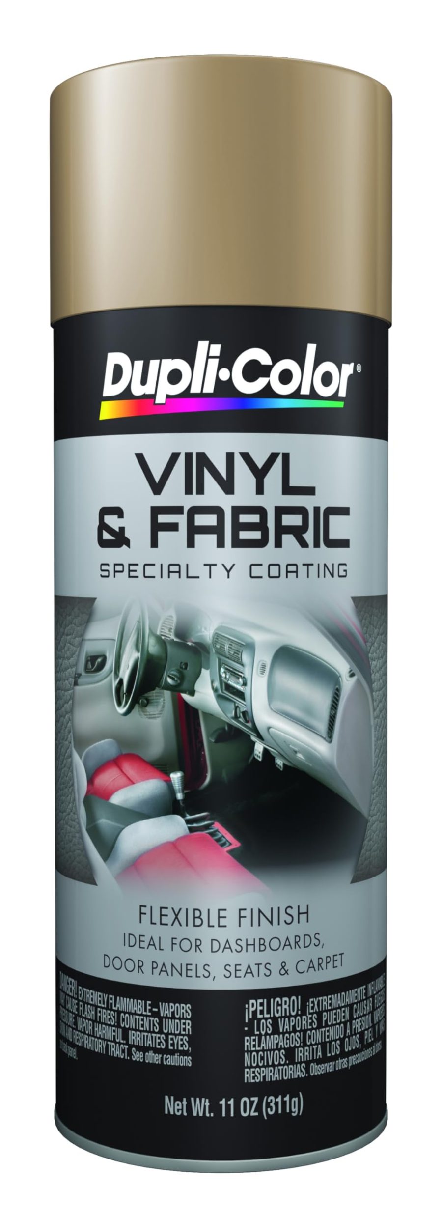 VHT HVP108 Vinyl and Fabric Coating Spray Paint - Desert Sand - 11 oz Aerosol Can