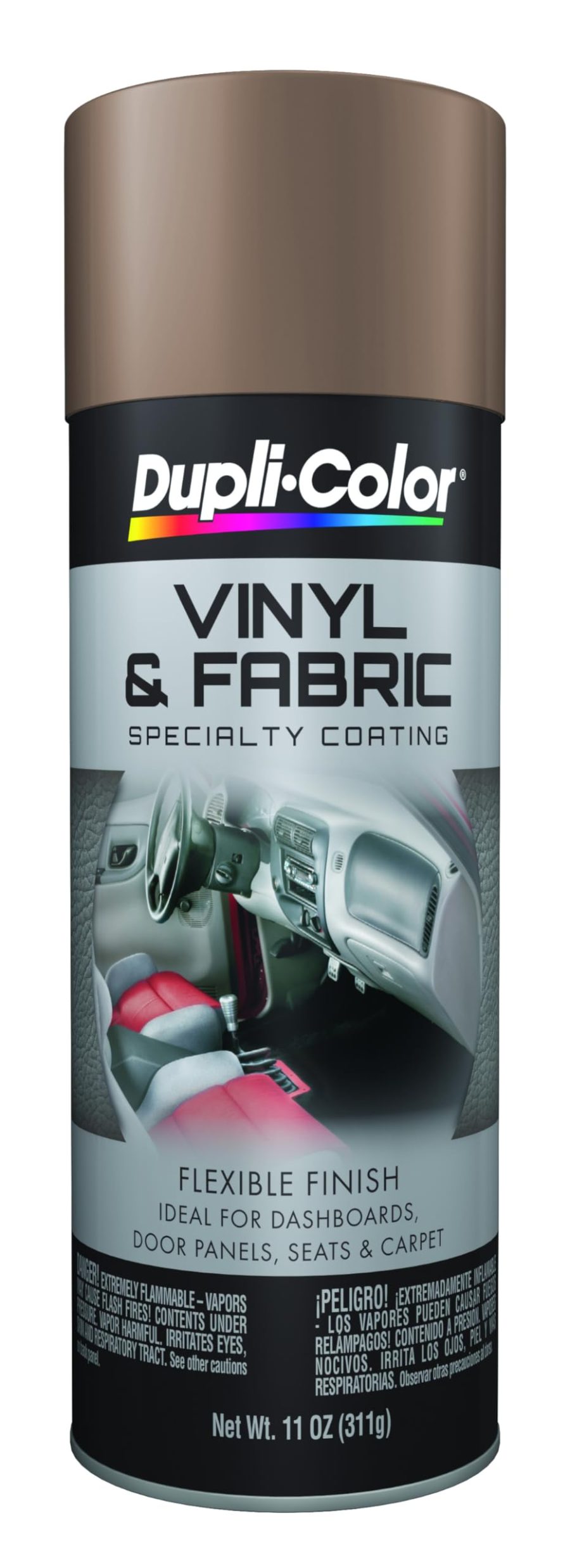 VHT HVP113 Vinyl and Fabric Coating Spray Paint - Medium Beige - 11 oz Aerosol Can