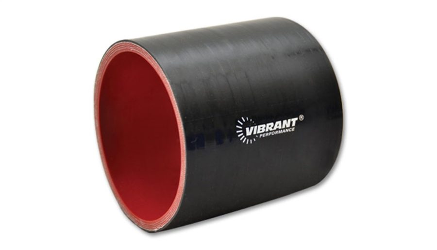 VIBRANT 2716 Performance Black 4 Ply Silicone Sleeve, 3-1/2 INCH ID