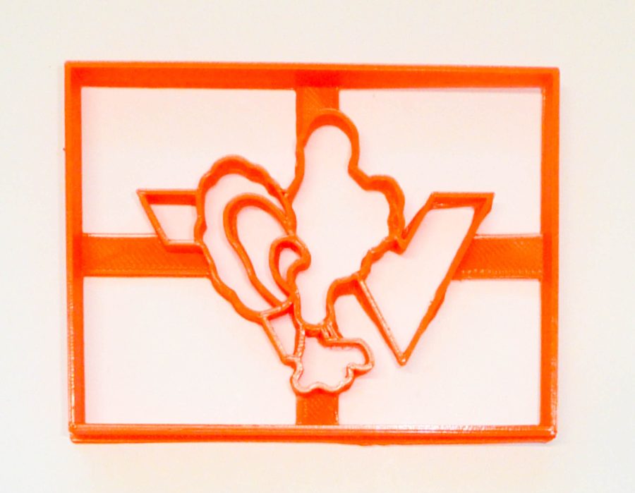 VT Virginia Tech Hokie Bird University Athletics Sports Cookie Cutter USA PR3282